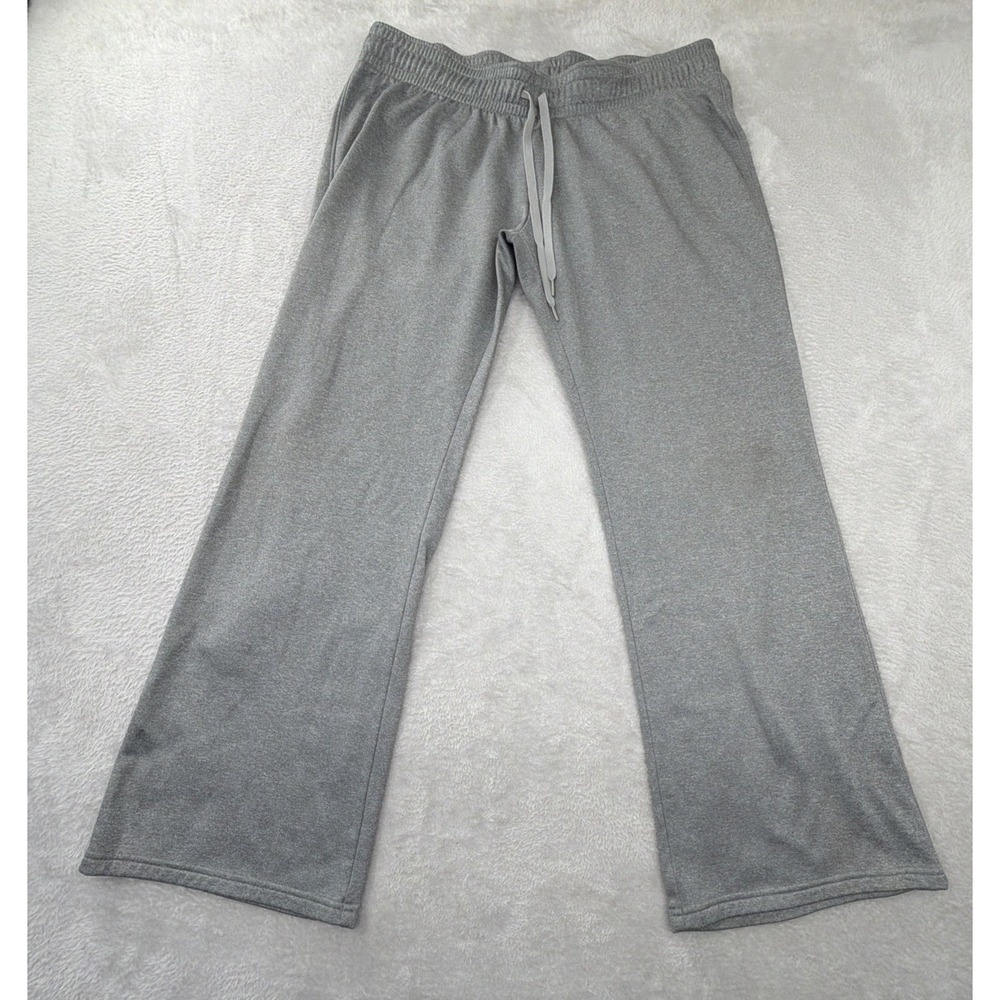 Under Armour Storm Gray Fleece Sweatpants Men's XL Loose Fit Gym Training Run